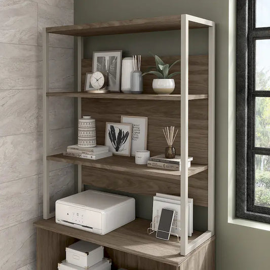 Hybrid 36W Bookcase Hutch by Bush Business Furniture