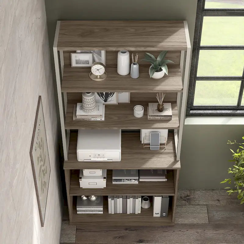 Hybrid 36W Bookcase Hutch by Bush Business Furniture