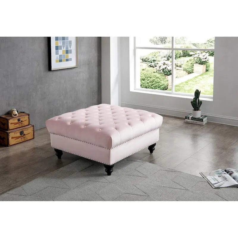 Nola Tufted Ottoman
