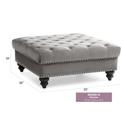 Nola Tufted Ottoman