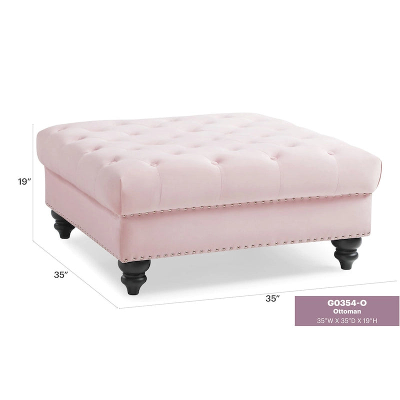Nola Tufted Ottoman