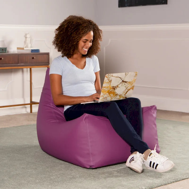 Jaxx Juniper Premium Vinyl Classroom Bean Bag Chair