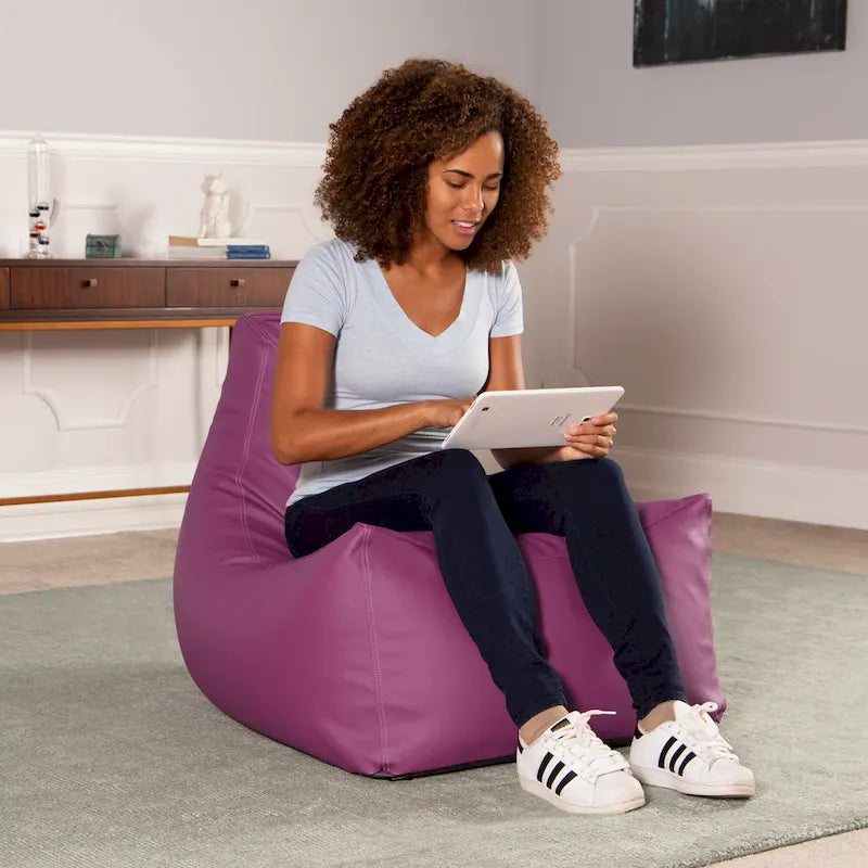 Jaxx Juniper Premium Vinyl Classroom Bean Bag Chair