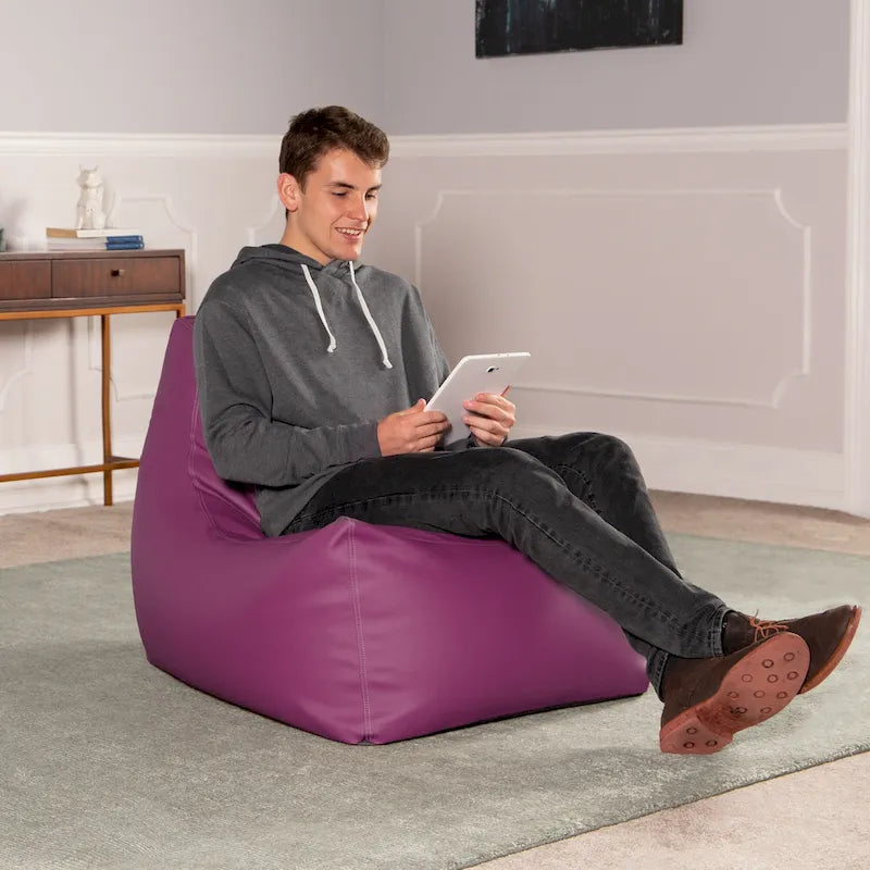 Jaxx Juniper Premium Vinyl Classroom Bean Bag Chair