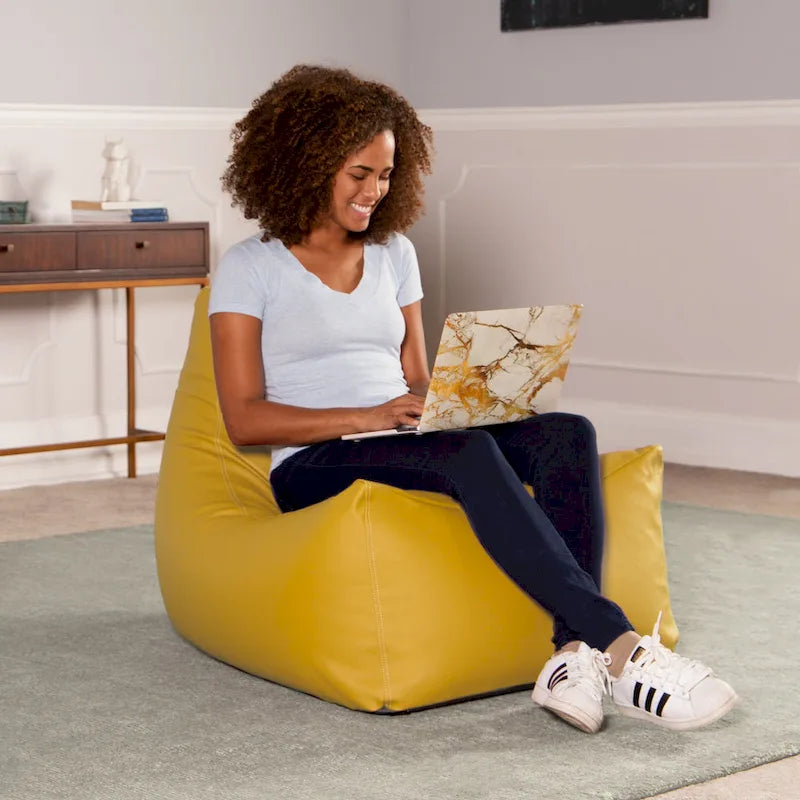 Jaxx Juniper Premium Vinyl Classroom Bean Bag Chair