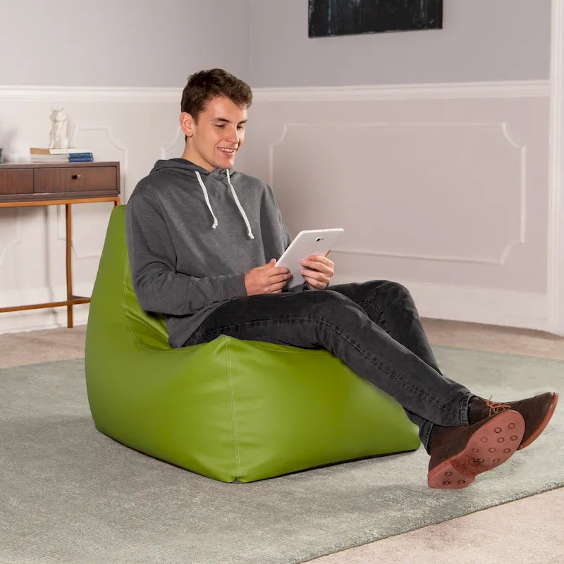 Jaxx Juniper Premium Vinyl Classroom Bean Bag Chair