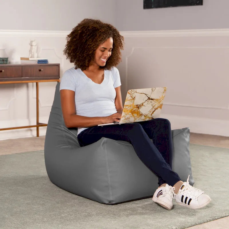 Jaxx Juniper Premium Vinyl Classroom Bean Bag Chair
