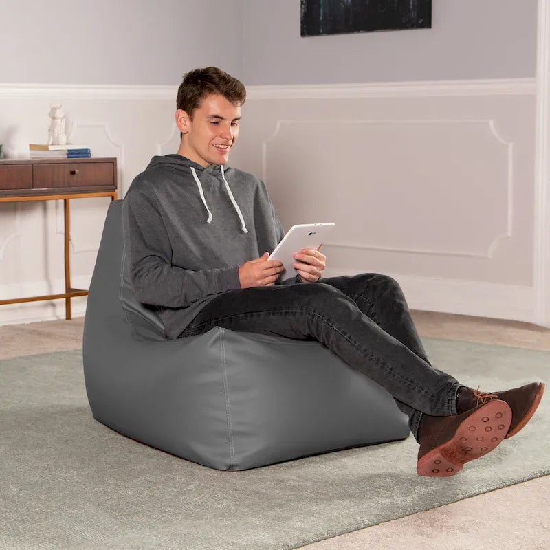 Jaxx Juniper Premium Vinyl Classroom Bean Bag Chair