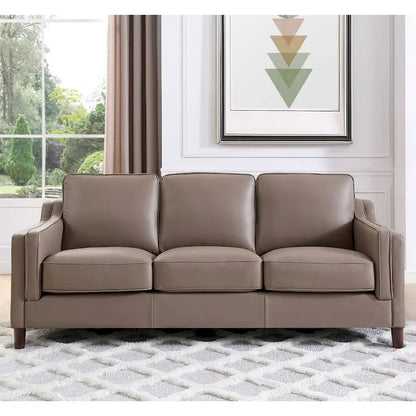Hydeline Bella Top Grain Leather Sofa Set, Sofa and Chair - Sofa, Chair