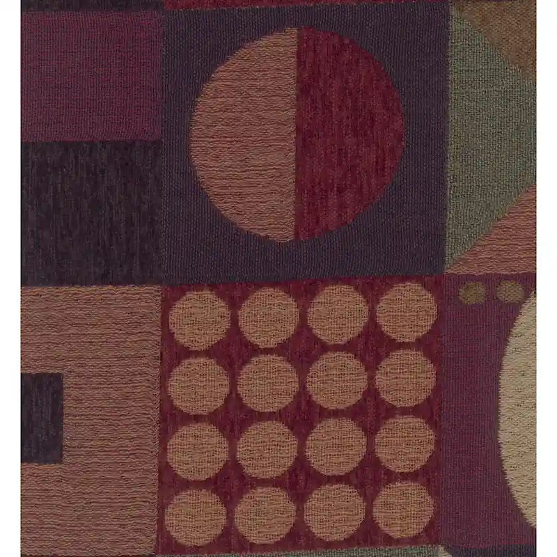 Bali Rattan Rocker Chair with Chenille Cushion