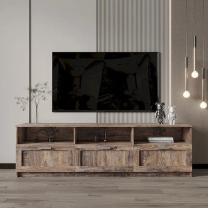 Modern minimalist TV cabinet 80 inch TV stand