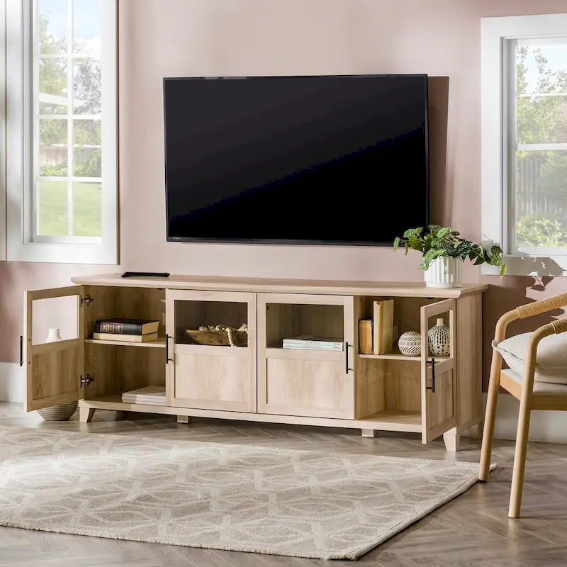 Middlebrook 70-inch Split Panel 4-Door TV Stand