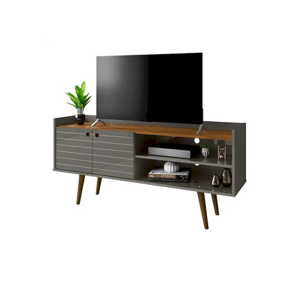 Manhattan Comfort Bogart Mid Century Modern Media Cabinet Console