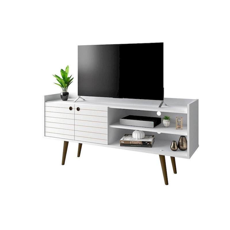 Manhattan Comfort Bogart Mid Century Modern Media Cabinet Console