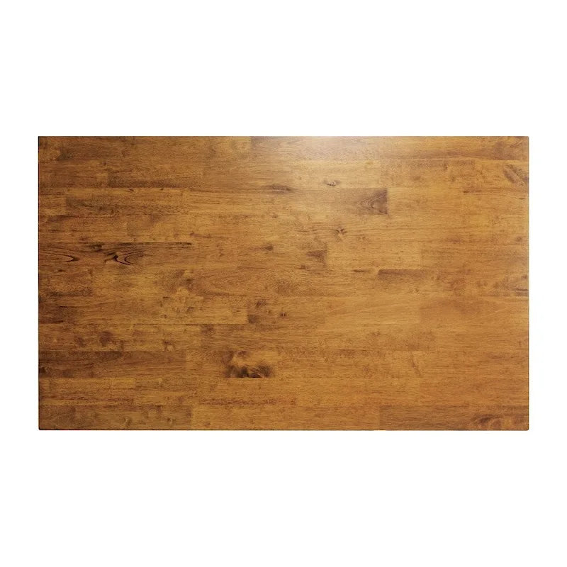 Solid Wood Commercial Grade Trestle Base Dining Table