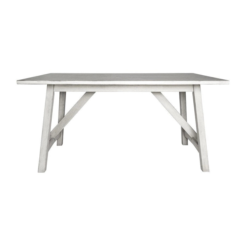 Solid Wood Commercial Grade Trestle Base Dining Table