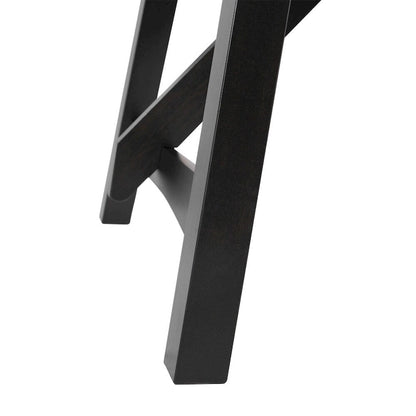 Solid Wood Commercial Grade Trestle Base Dining Table