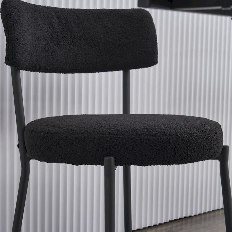 Set of 2 mid-century modern dining chairs