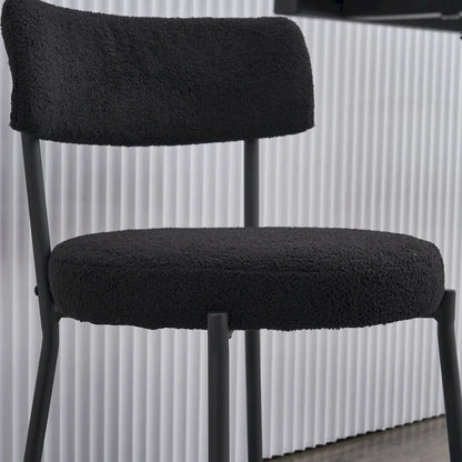 Set of 2 mid-century modern dining chairs
