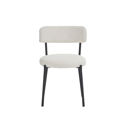 Set of 2 mid-century modern dining chairs