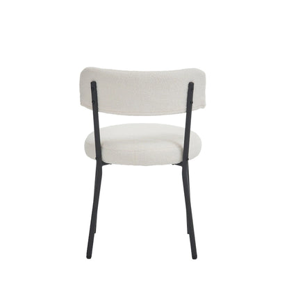 Set of 2 mid-century modern dining chairs