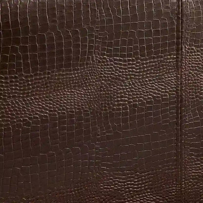 Gols Contemporary Brown Faux Leather Upholstered Platform Bed by Furniture of America