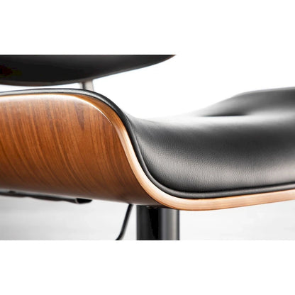 Carson Carrington Leksand Adjustable Bar Stool with Straight T Footrest (Set of 2)