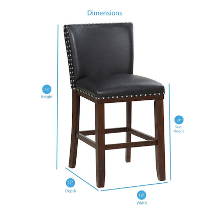 Toledo Upholstered Counter Stools (Set of 2) by Greyson Living