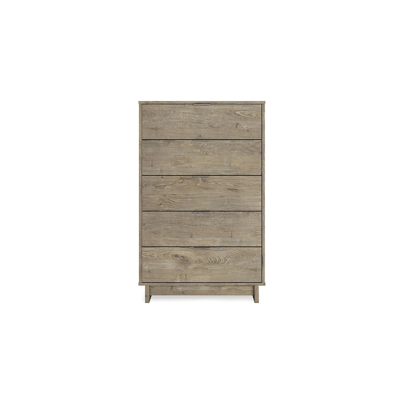 Signature Design by Ashley Oliah Brown Woodgrain Dresser