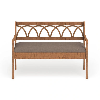 Copper Grove Watchorn Storage Bench with Seat Cushion