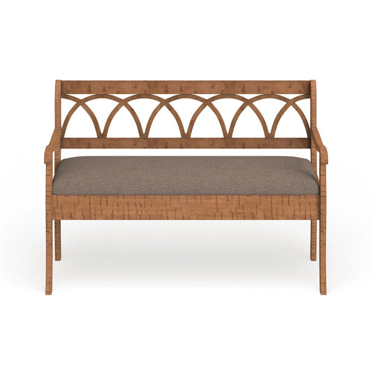 Copper Grove Watchorn Storage Bench with Seat Cushion