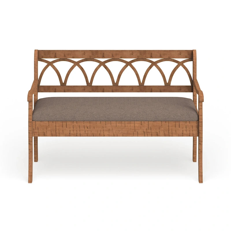 Copper Grove Watchorn Storage Bench with Seat Cushion