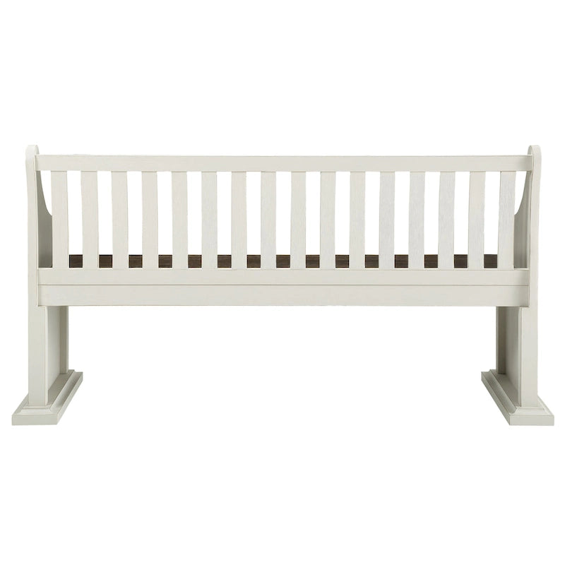Steve Silver Jillian Farmhouse Pew Dining Bench