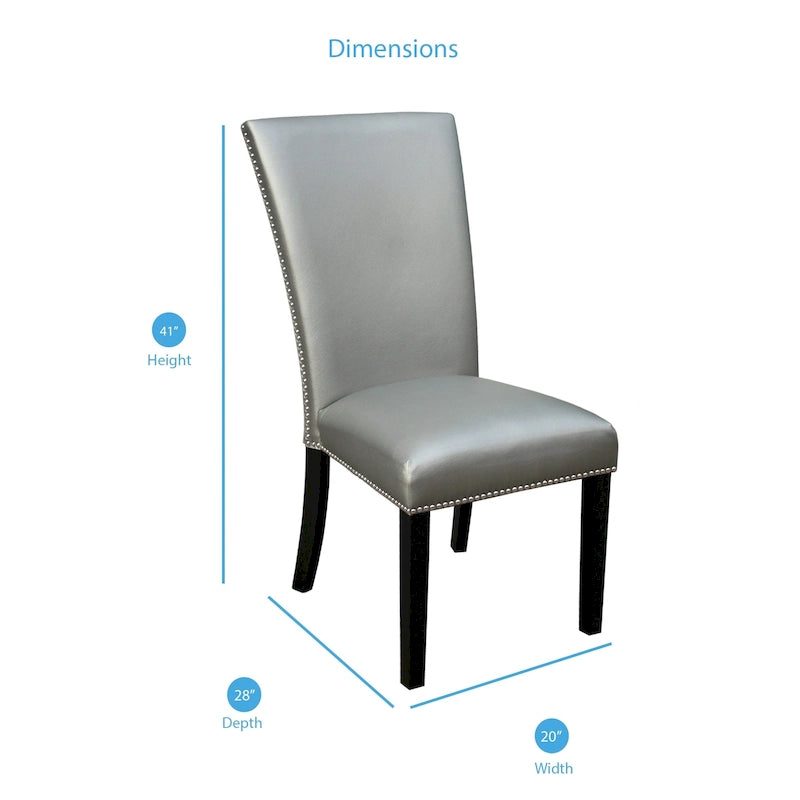 Steve Silver Mhlanga Modern Dining Chair (Set of 2)