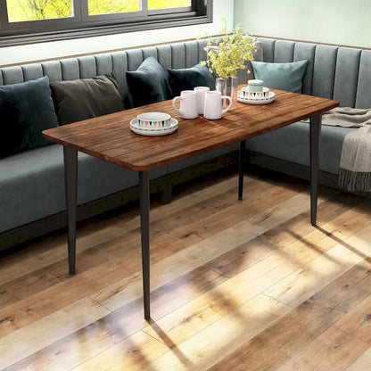 Furniture of America Tommie Mid-century Modern 60-inch Dining Table