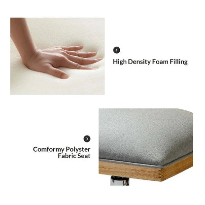 Calcutta Modern Rattan Back Task Chair with Solid Wood Legs by HULALA HOME