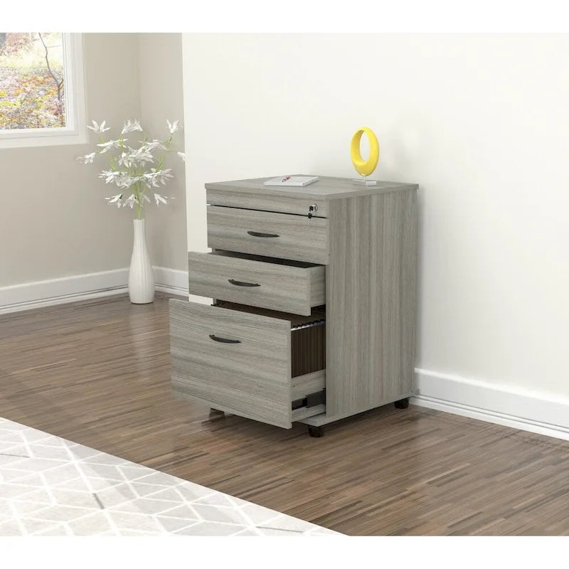 Porch & Den Tonti Locking File Cabinet