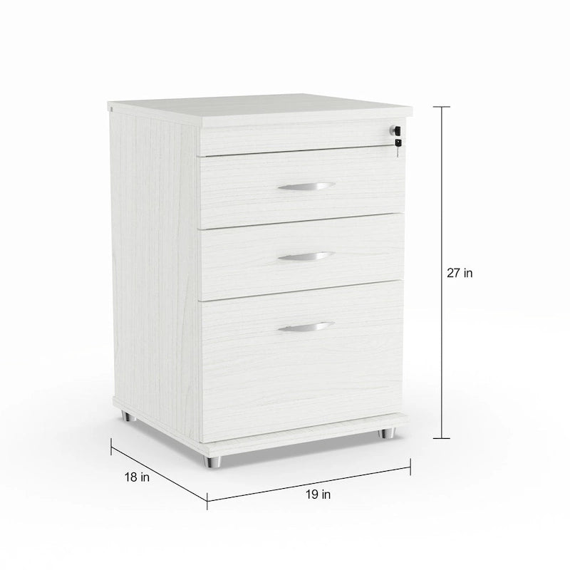 Porch & Den Tonti Locking File Cabinet