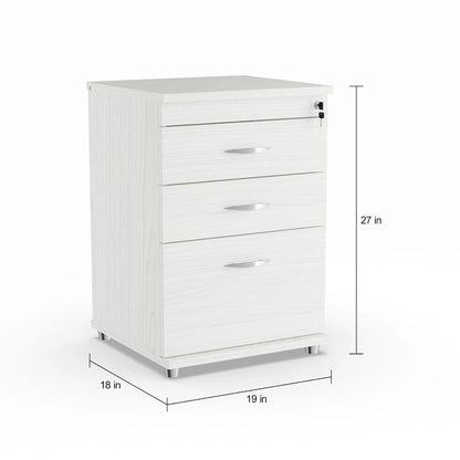 Porch & Den Tonti Locking File Cabinet