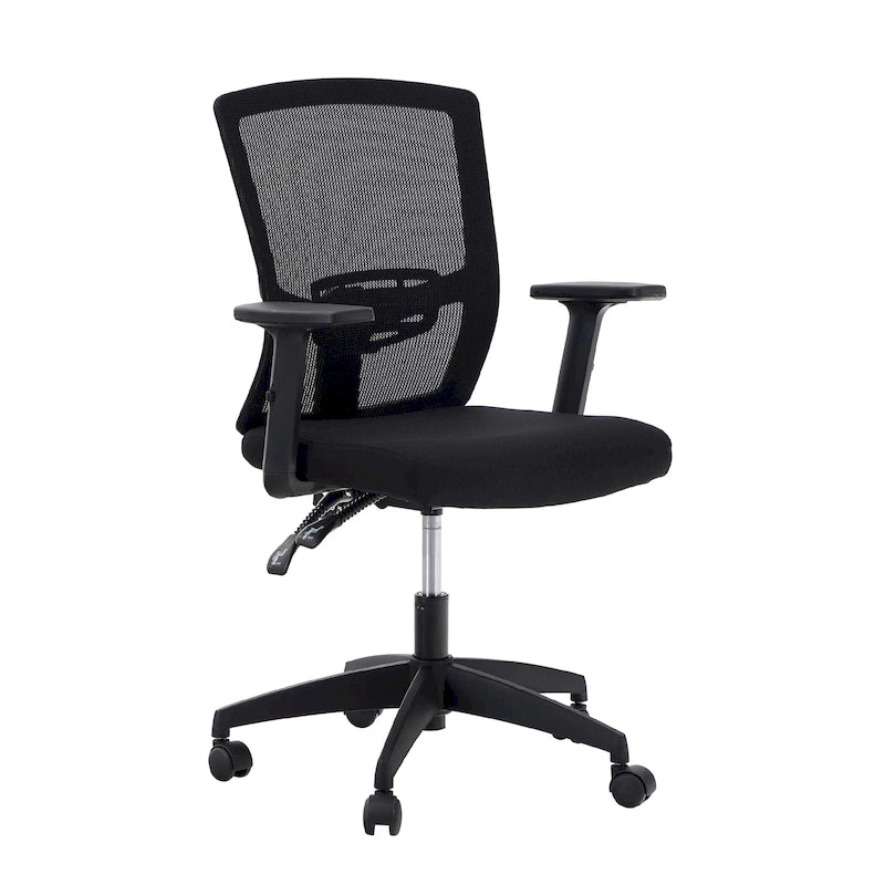 ALPHA HOME High Back Mesh Office Chair Adjustable Headrest, Armrest, Rolling Swivel Reclining Chair