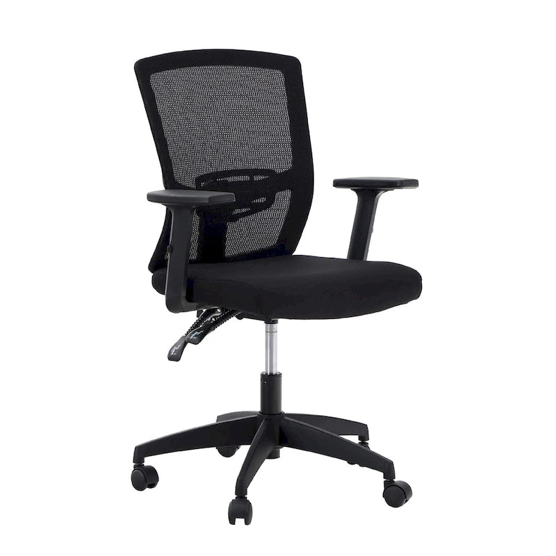 ALPHA HOME High Back Mesh Office Chair Adjustable Headrest, Armrest, Rolling Swivel Reclining Chair