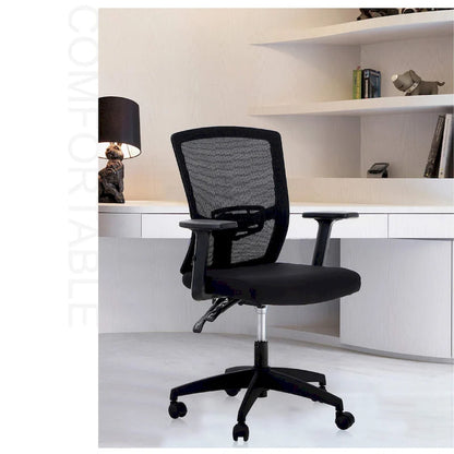 ALPHA HOME High Back Mesh Office Chair Adjustable Headrest, Armrest, Rolling Swivel Reclining Chair