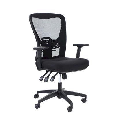 ALPHA HOME High Back Mesh Office Chair Adjustable Headrest, Armrest, Rolling Swivel Reclining Chair