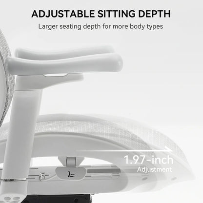 SIHOO Doro S100 Ergonomic Mesh Office Chair with Adjustable seat depth - 74*70*127