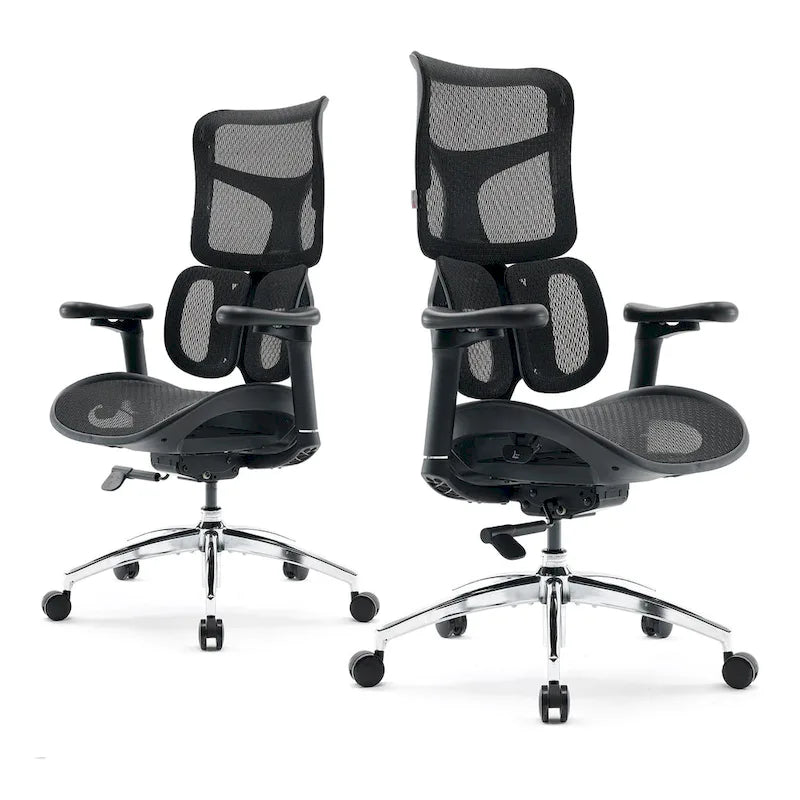 SIHOO Doro S100 Ergonomic Mesh Office Chair with Adjustable seat depth - 74*70*127