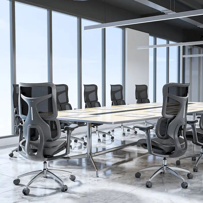 SIHOO Doro S100 Ergonomic Mesh Office Chair with Adjustable seat depth - 74*70*127