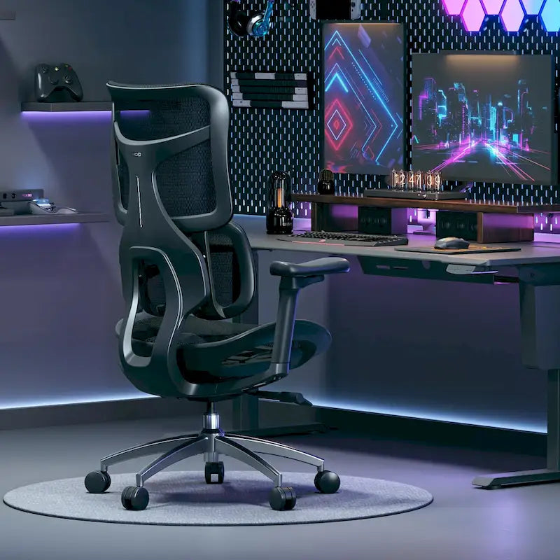 SIHOO Doro S100 Ergonomic Mesh Office Chair with Adjustable seat depth - 74*70*127