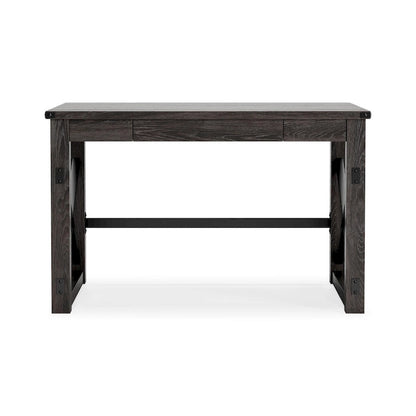 Freedan Grayish Brown Home Office Desk