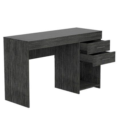 FM Furniture Austin Writing Computer Desk with Two Drawers and One Cabinet