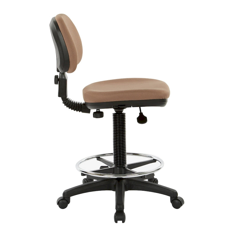 Sculptured Seat and Back Drafting Chair